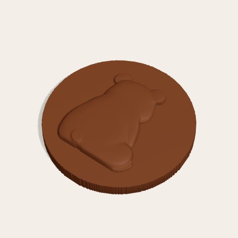 Panda — chocolate, preview