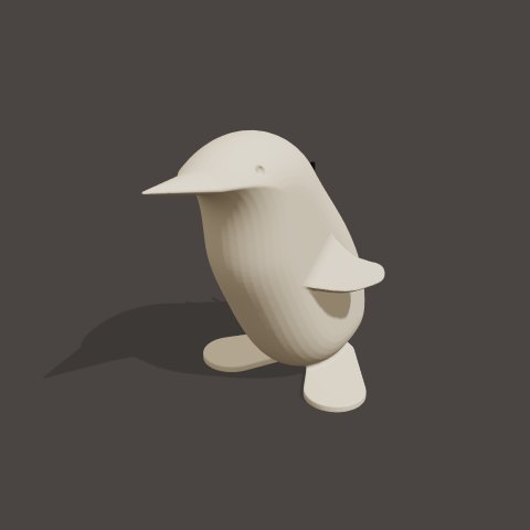 Penguin — candle, preview