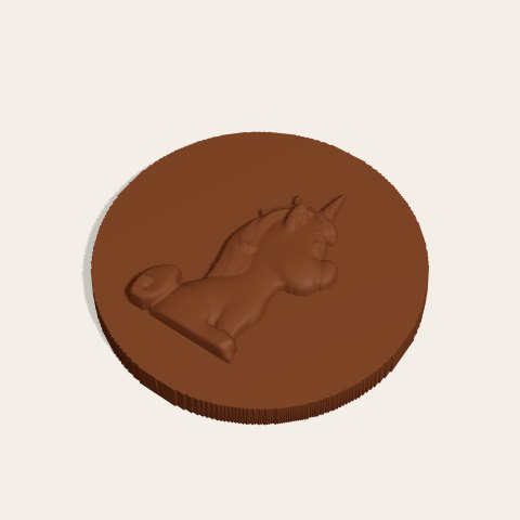 Unicorn — chocolate, preview